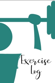 Paperback Exercise Log: Fitness Tracker Daily Workout Log and Action Plan Book