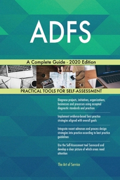 Paperback ADFS A Complete Guide - 2020 Edition Book