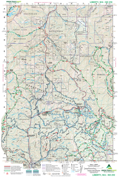 Map Liberty, Wa No. 210 Book
