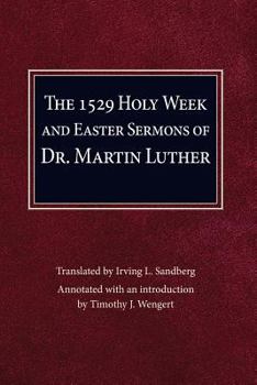 Paperback Holy Week and Easter Sermons Book