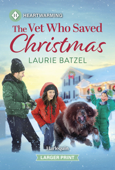 Mass Market Paperback The Vet Who Saved Christmas: A Clean and Uplifting Romance [Large Print] Book