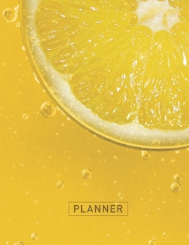 Planner: Lemon 2 Year Monthly Planner with Note Pages (24 Months) | Jan 2020 - Dec 2021 | Month Planning | Appointment Calendar Schedule | Plan Each Day, Set Goals & Get Stuff Done