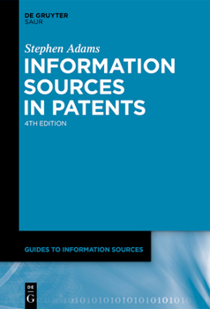 Hardcover Information Sources in Patents Book