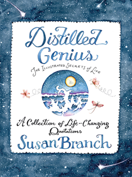 Hardcover Distilled Genius - A Collection of Life-Changing Quotations Book