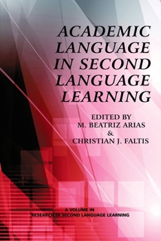 Hardcover Academic Language in Second Language Learning (Hc) Book