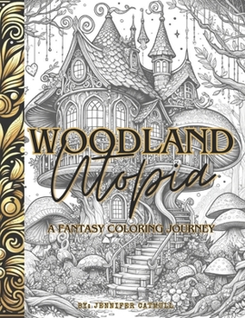 Woodland Utopia: A Fantasy Coloring Journey