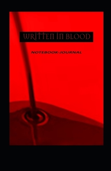 Paperback Written In Blood: Notebook Journal Book