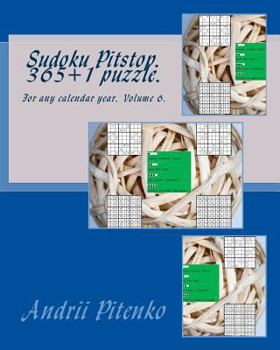 Paperback Sudoku Pitstop 365+1 Puzzle. for Any Calendar Year.: Excellent Purchase for Fans of Sudoku. Book