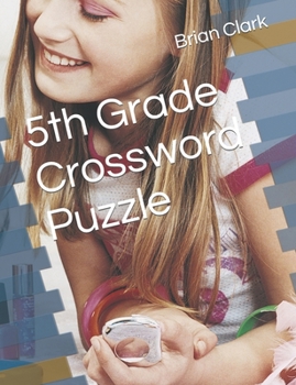 Paperback 5th Grade Crossword Puzzle Book