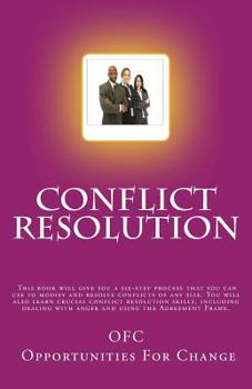 Paperback Conflict Resolution Book