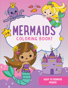 Paperback Mermaids Coloring Book