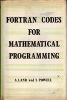 Paperback Fortran codes for mathematical programming: linear, quadratic and discrete Book