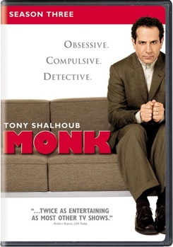 DVD Monk: Season Three Book