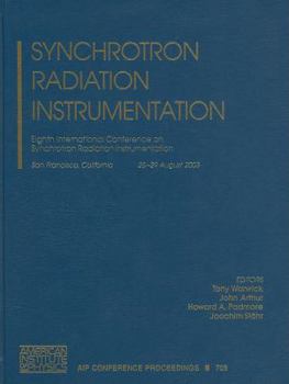 Hardcover Synchrotron Radiation Instrumentation: Eighth International Conference on Synchrotron Radiation Instrumentation, San Francisco, California, 25-29 Augu Book