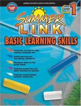 Paperback Summer Link Basic Learning Skills Book