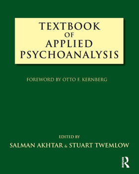 Paperback Textbook of Applied Psychoanalysis Book