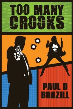 Paperback Too Many Crooks [Large Print] Book