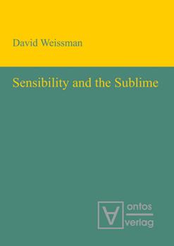 Hardcover Sensibility and the Sublime Book