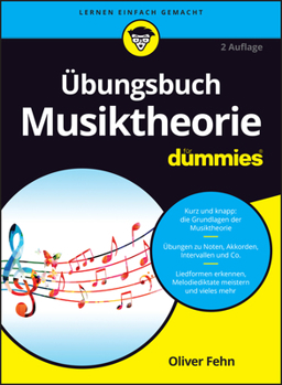 Paperback Übungsbuch Musiktheorie für Dummies [German] Book