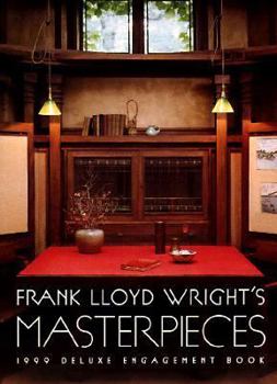 Hardcover Cal 99 Frank Lloyd Wright's Masterpieces Deluxe Engagement Book Calendar Book