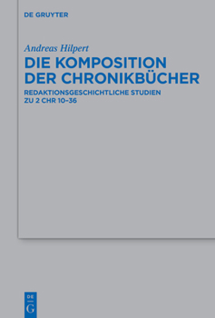 Hardcover Die Komposition der Chronikbücher [German] Book