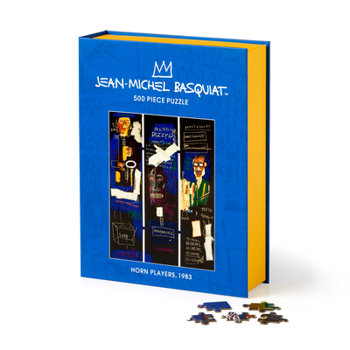 Misc. Basquiat Horn Players 500 Piece Book Puzzle Book