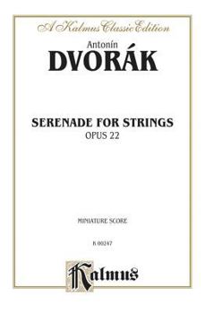 Paperback Serenade for Strings, Op. 22: Miniature Score Book