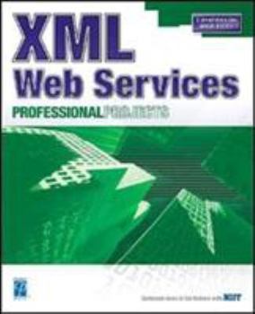 Paperback XML Web Services Professional Projects Book