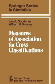 Hardcover Measures of Association for Cross-Classifications Book