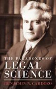 Hardcover The Paradoxes of Legal Science Book