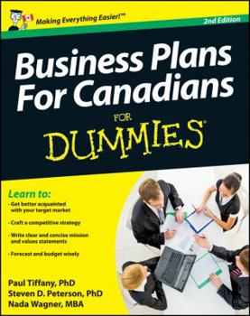 Paperback Business Plans for Canadians for Dummies Book