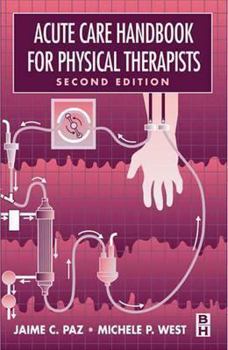 Paperback Acute Care Handbook for Physical Therapists Book