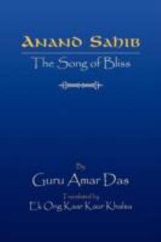 Paperback Anand Sahib The Song of Bliss Book