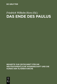 Hardcover Das Ende des Paulus [German] Book