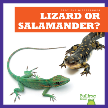 Library Binding Lizard or Salamander? Book
