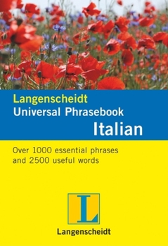 Langenscheidt's Universal Phrasebook Italian (Langenscheidt's Universal Phrasebook) - Book  of the Langenscheidt Universal Dictionary