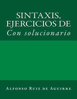 Paperback Sintaxis: ejercicios de [Spanish] Book