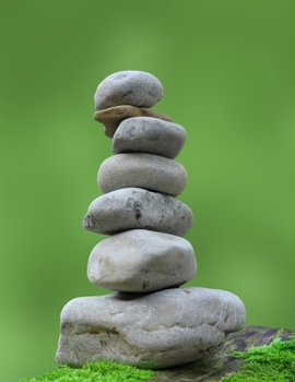 Paperback Daily Diary: Blank 2020 Journal Entry Writing Paper for Each Day of the Year - Spiritual Zen Stones Meditation - January 20 - Decem Book