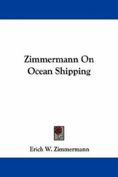 Paperback Zimmermann On Ocean Shipping Book