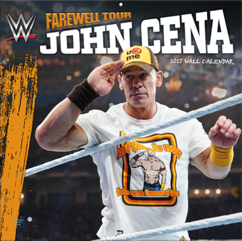 Wwe John Cena Farewell Tour 2027 Wall Calendar