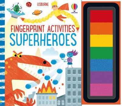 Fingerprint Activities Superheroes - Book  of the Fingerprint Activities