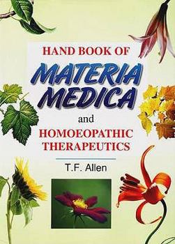 Hardcover Handbook of Materia Medica and Homoeopathic Therapeutics Book