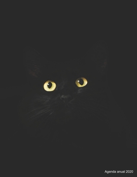 Agenda anual 2020: Agenda anual para 2020, 12 meses, agenda de 52 semanas  con tareas y metas; formato A4+; motivo: Katzenaugen (Spanish Edition)