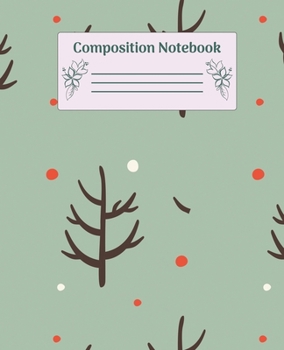 Paperback Composition Notebook: Wide Ruled Notebooks Paper - Composition Notebook (Diary, Journal) 7.5x9.25in 110 Pages Wide Ruled Notebooks Paper Book