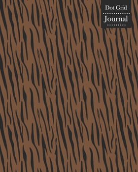 Paperback Dot Grid Journal: Notebook Planner with Unique Tiger Skin Themed Cover Design Book