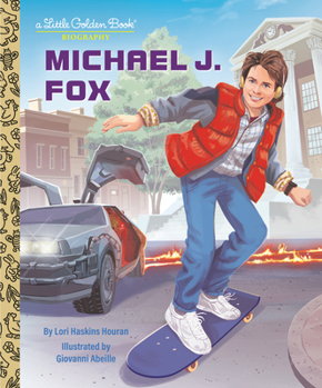 Hardcover Michael J. Fox: A Little Golden Book Biography Book