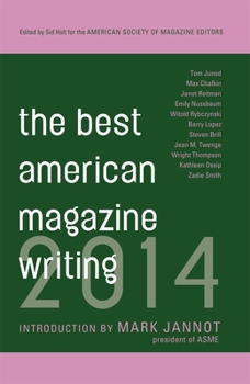 Paperback The Best American Magazine Writing 2014 Book