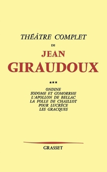 Paperback Théâtre complet T03 [French] Book
