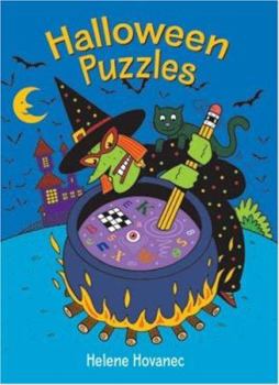 Paperback Halloween Puzzles Book