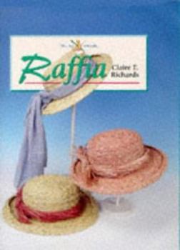 Hardcover Raffia Book